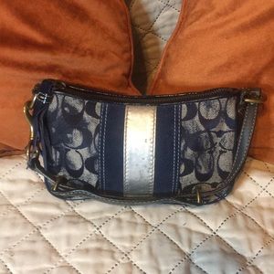 COACH Distressed mini purse